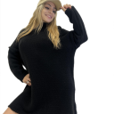 abito/maglia lungo con mezzo collo radical